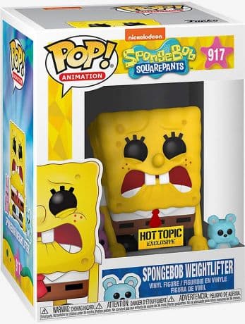 Haltérophile Bob l’éponge