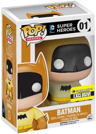 Batman avec Costume Jaune