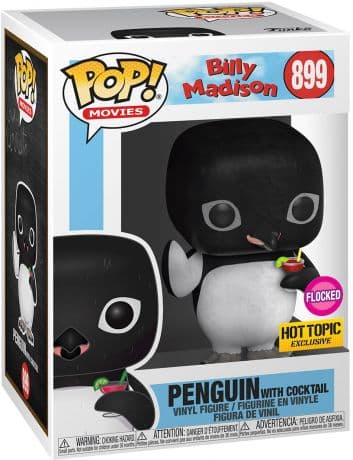 Pingouin avec Cocktail – Floqué
