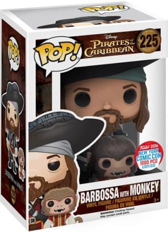 Capiaine Barbossa avec Singe