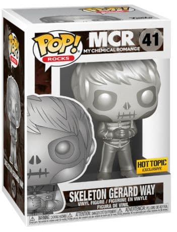 Squelette Gerard Way – Métallique