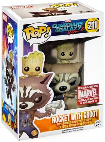 Rocket avec bébé Groot