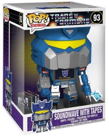 Soundwave avec cassettes – 25 cm