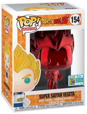 Super Saiyan Vegeta - Chromé rouge