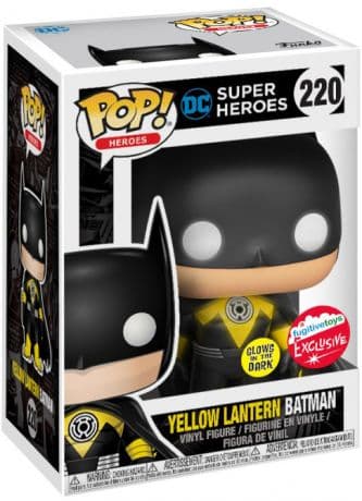 Batman Yellow Lantern – Glow in the dark