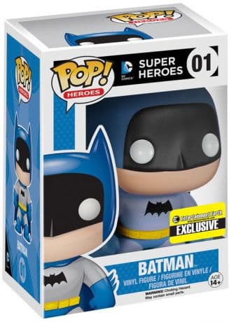 Batman avec Costume Bleu
