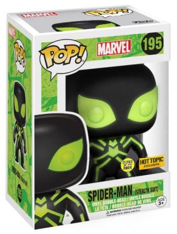 Spider-Man tenue d'infiltration - Brillant dans le noir