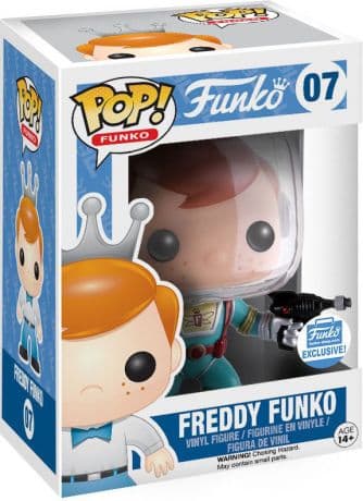 Freddy Funko avec Pistolet Rayons Laser (Astronaute)