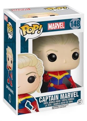 Captain Marvel sans masque