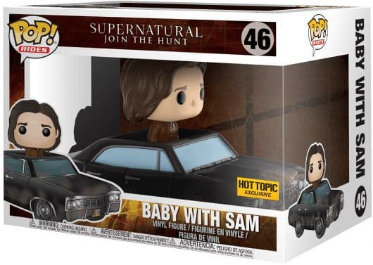 Sam Winchester avec Baby