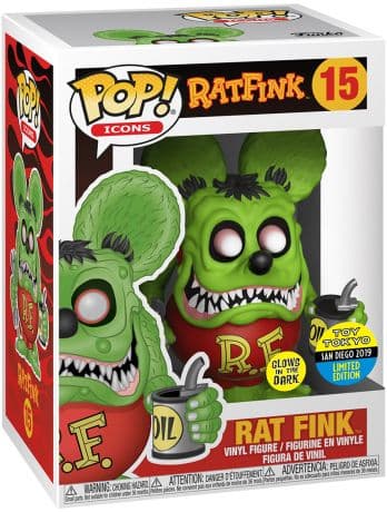 Rat Fink – Brillant dans le noir