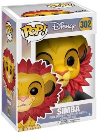 Simba avec Crinière de Feuilles