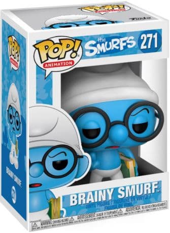 Schtroumpf à lunettes