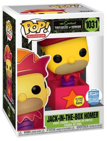 Homer Jack In The Box - Glow in the dark