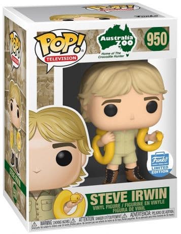 Steve Irwin avec serpent