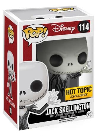 Jack Skellington avec flocon