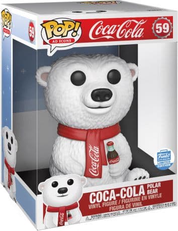 Ours Polaire Coca-Cola – 25 cm