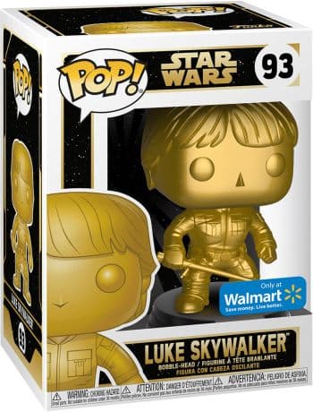 Luke Skywalker – Métallique Or