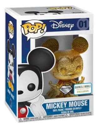 Mickey Mouse – Pailleté & Or