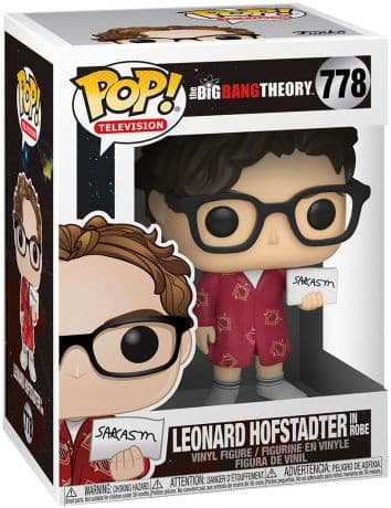 Leonard Hofstadter en Peignoir