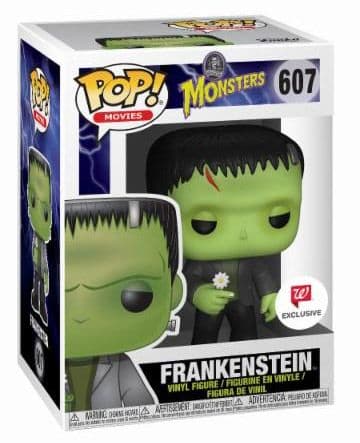 Frankenstein avec une fleur
