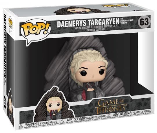 Daenerys Targaryen sur son trône à Dragonstone
