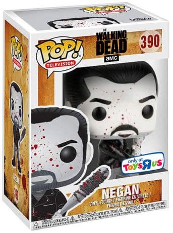 Negan - Noir et Blanc - Ensanglanté