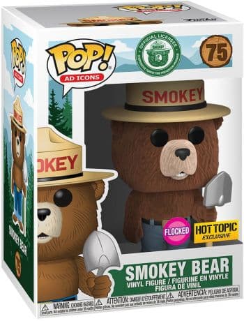 Smokey Bear – Floqué