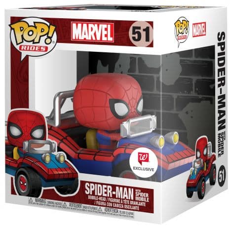 Spider-Man avec spidermobile