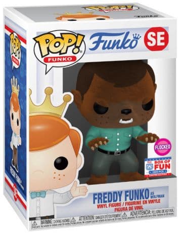 Freddy Funko en loup-garou – Flocked