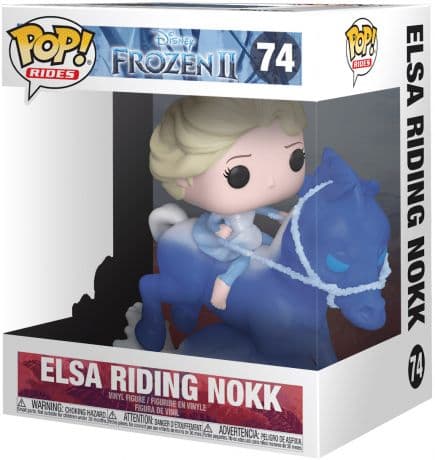 Elsa Chevauchant Nokk – 15cm