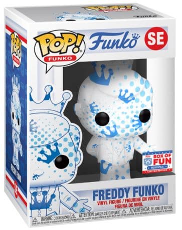 Freddy Funko Bleu et Blanc