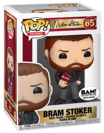 Bram Stoker avec livre