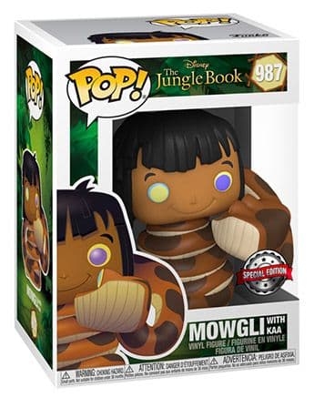 Mowgli avec Kaa