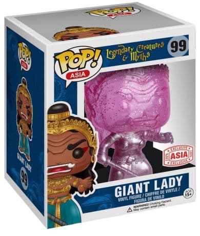 Giant Lady – Rose Translucide