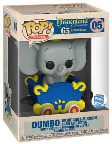 Dumbo sur Casey Jr. Circus Train Attraction