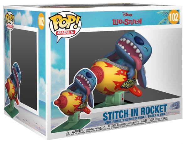 Stitch en fusée