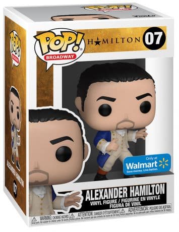Alexander Hamilton manteau bleu