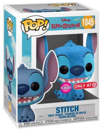 Stitch sourit - Flocked