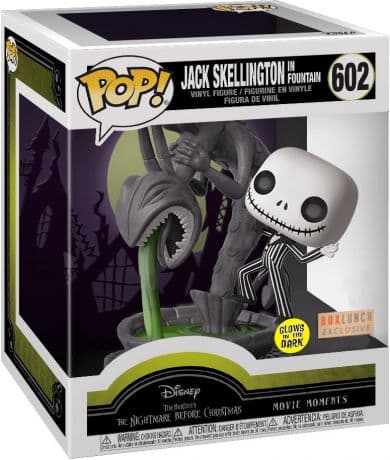 Jack Skellington dans Fontaine – Brillant dans le noir