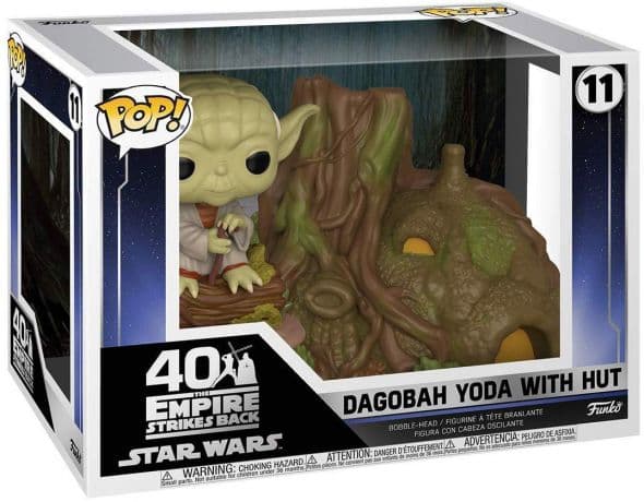 Dagobah Yoda avec Cabane