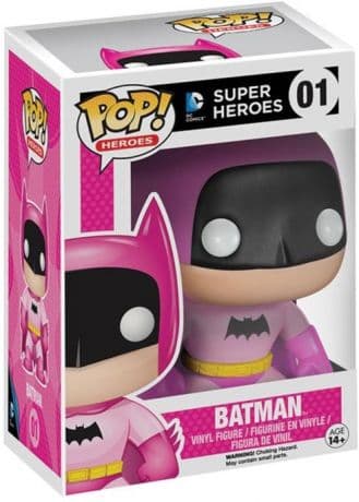 Batman avec Costume Rose