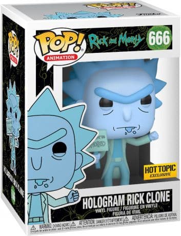Hologram Rick Clone