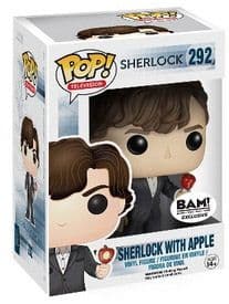Sherlock Holmes avec pomme