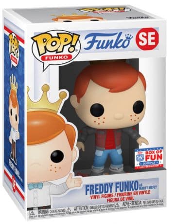 Freddy Funko en Marty McFly