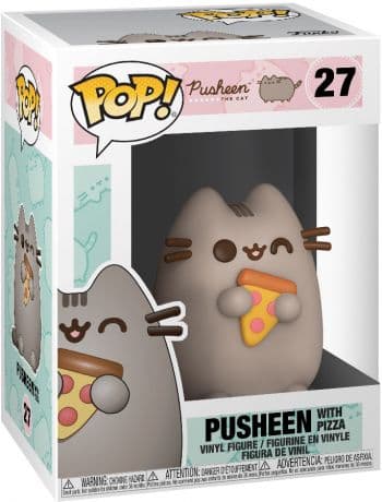 Pusheen avec Pizza
