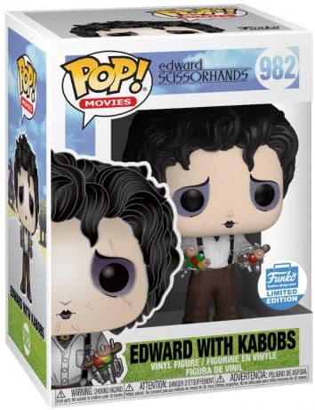 Edward avec des brochettes