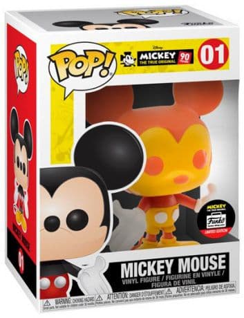 Mickey Mouse – Orange et Jaune