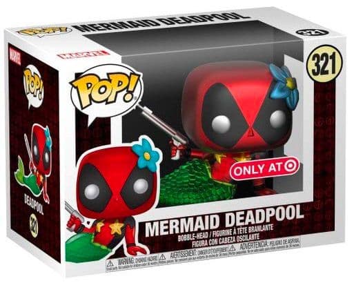 Deadpool en Sirène - Métallique