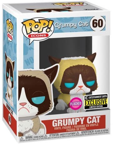 Chat Grincheux – Flocked